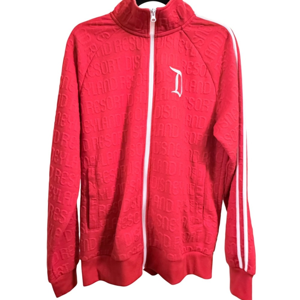 Red Disneyland Disney Parks Jacket  Medium Men's, Woman's, Unisex! Great!!